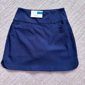 Lady Hagen Women's Navy Athletic Skort Golf Skirt Small NWT